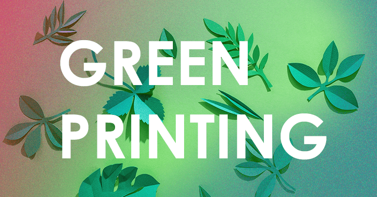 Stampa digitale green